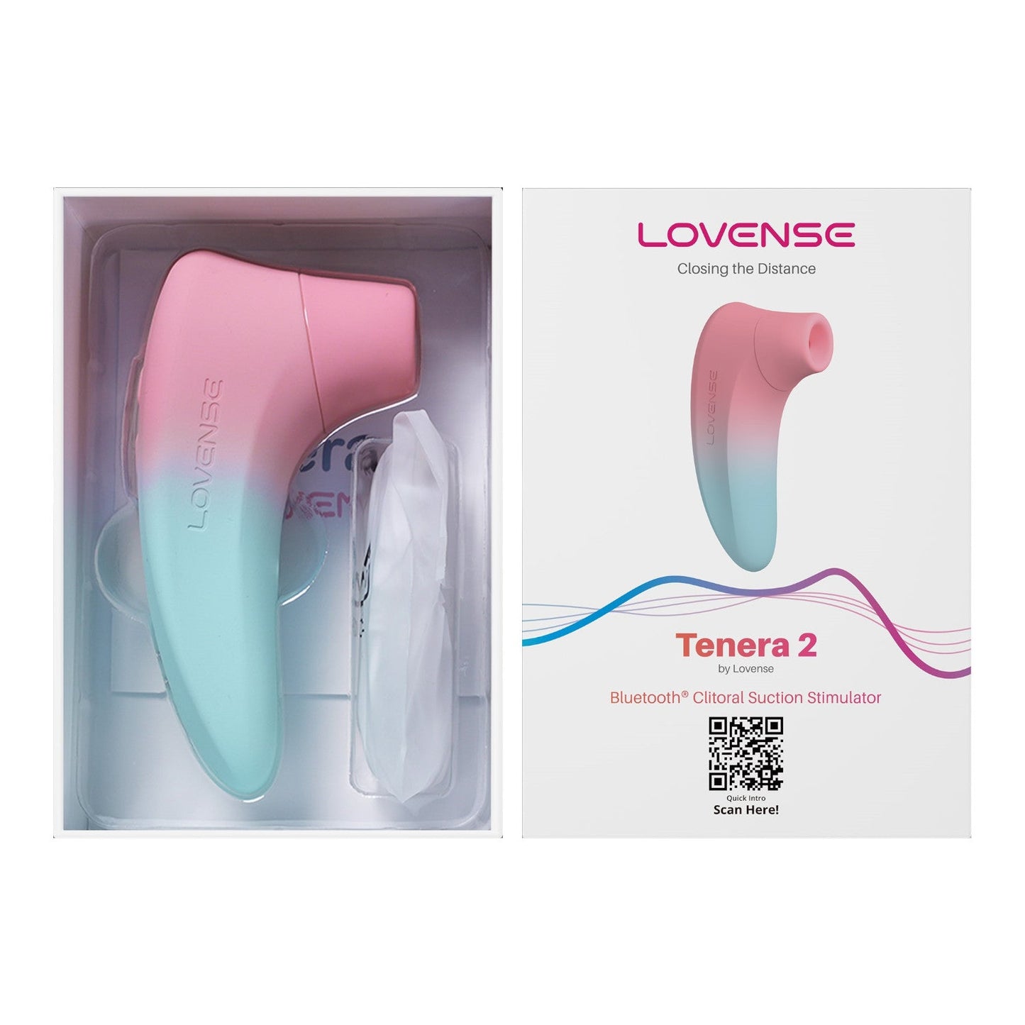 Lovense Tenera 2 App-Controlled Clitoral Suction Stimulator (Unique Suction Sensation)