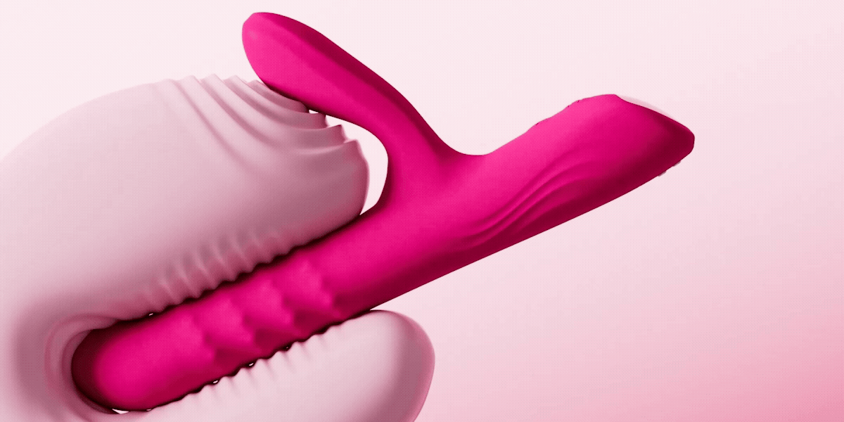 Lovense Velvo App-Controlled Rotating Beaded G-Spot & Clit Rabbit Vibrator