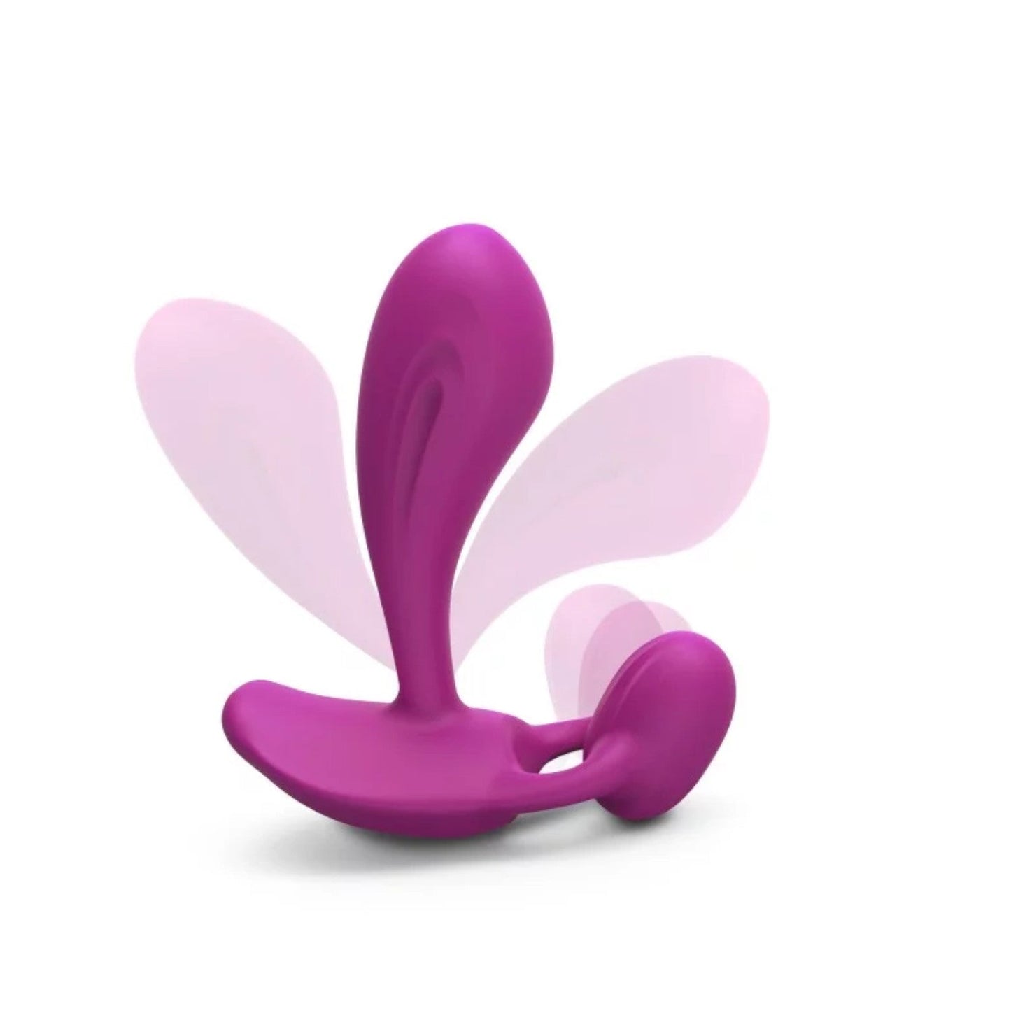 Love to Love Witty Remote-Controlled Silicone P & G-Spot Clitoral And Anal Vibrator Sweet Orchid