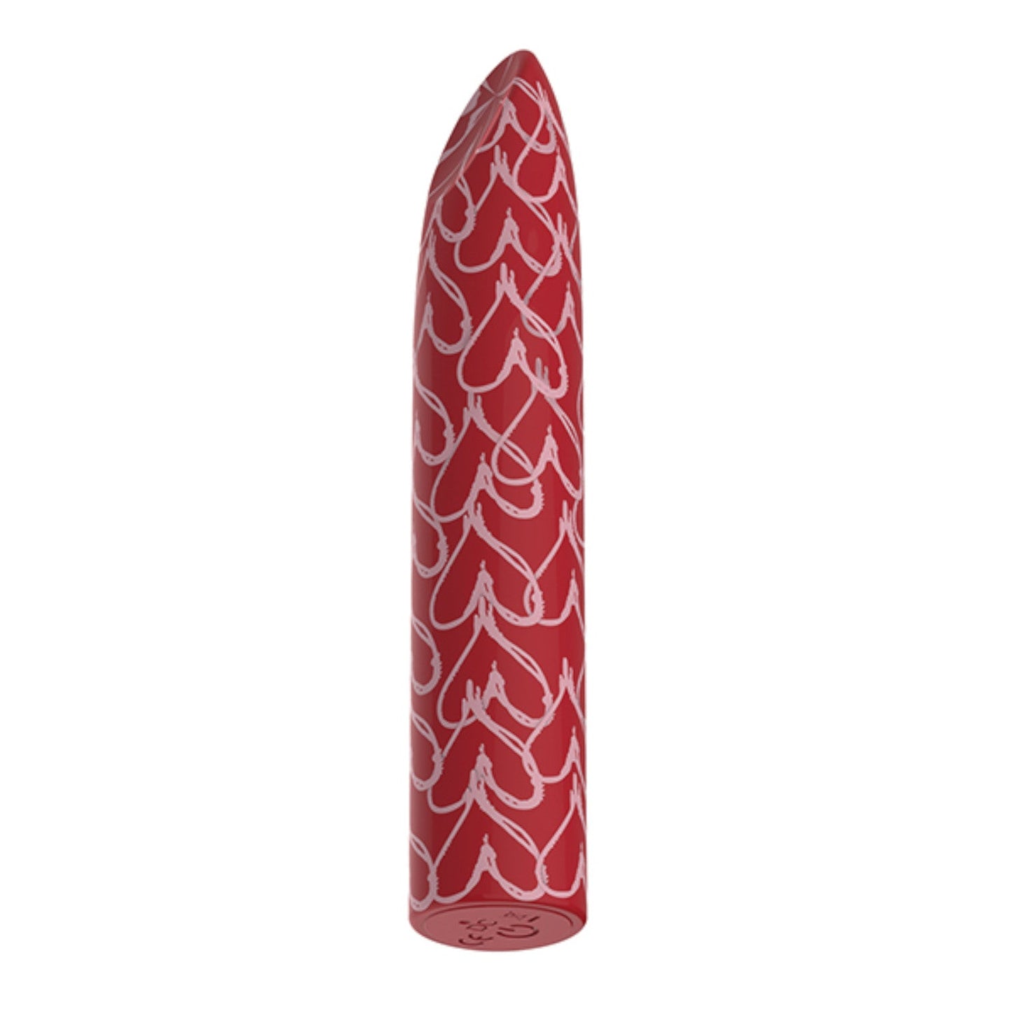 Luv Inc Graffiti Heart Rechargeable Bullet Vibrator