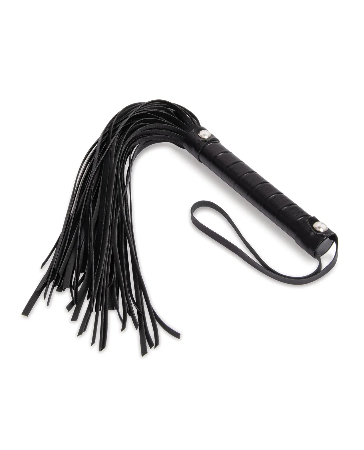 Lux Fetish 4-Piece Bondage Bed Strap and Flogger Kit
