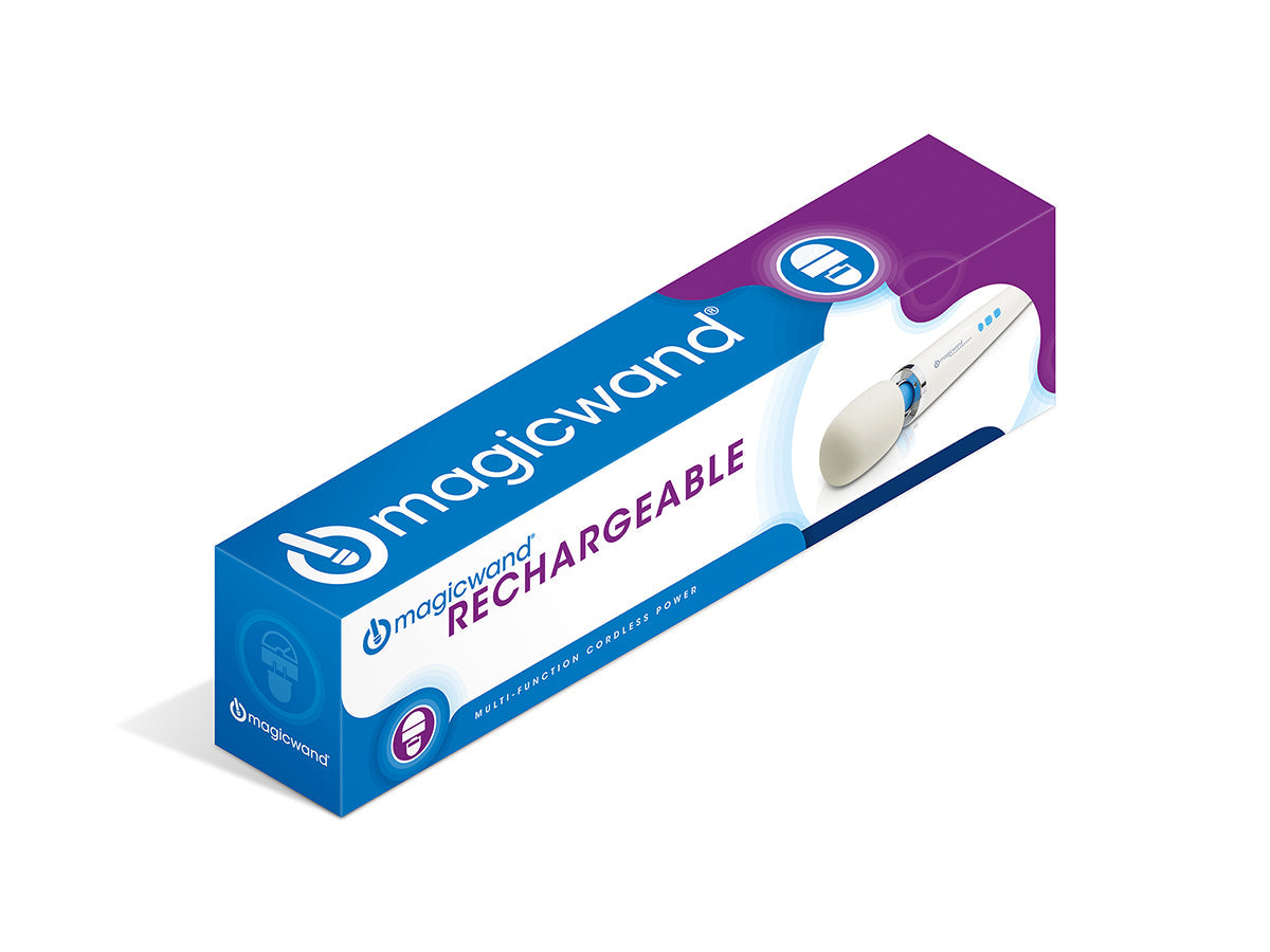 Vibratex Original Hitachi Magic Wand Rechargeable Wireless Massager (New Packaging Edition)[With Free Safety Mark Adaptor]