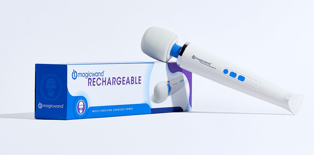 Vibratex Original Hitachi Magic Wand Rechargeable Wireless Massager (New Packaging Edition)[With Free Safety Mark Adaptor]