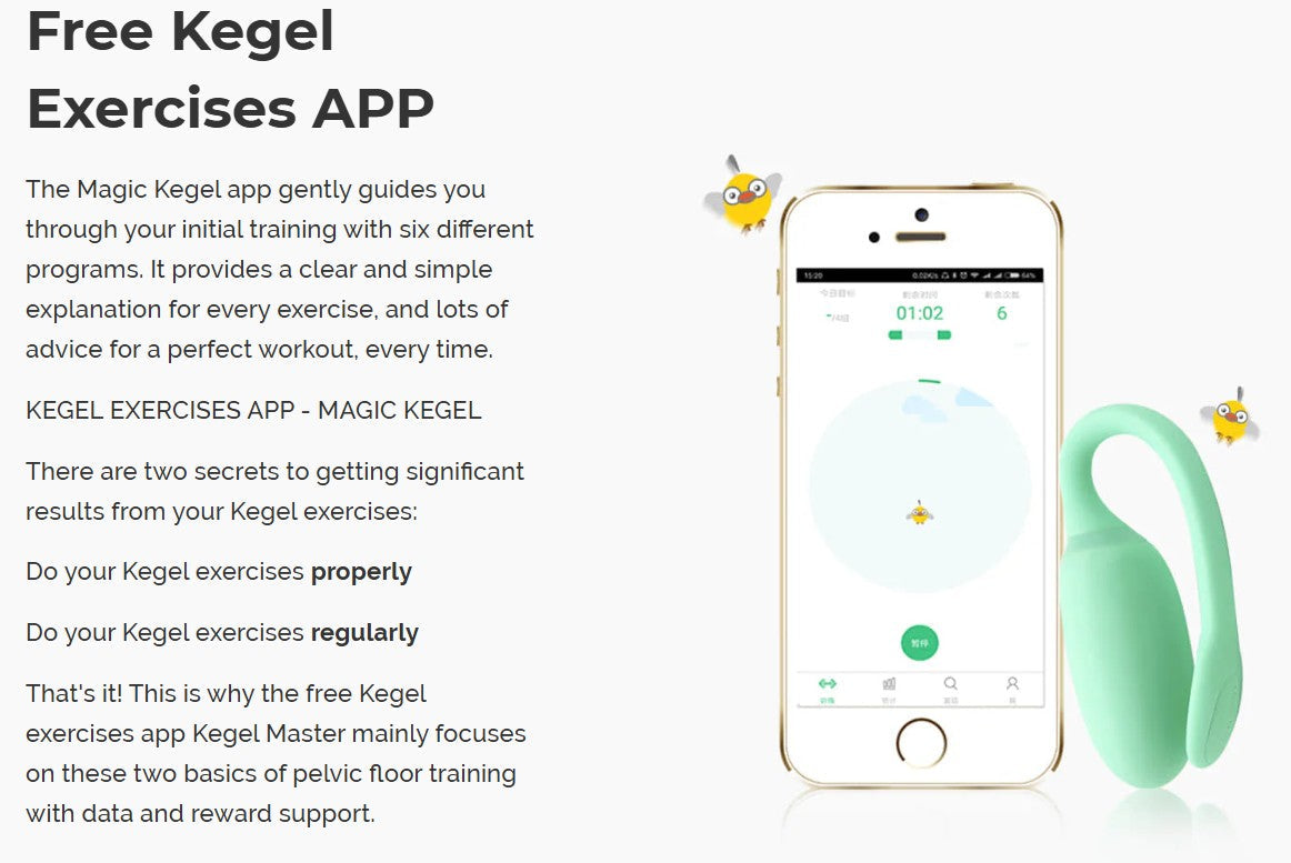 Magic Motion Rejuve FitCute App-Controlled Smart Kegel Trainer