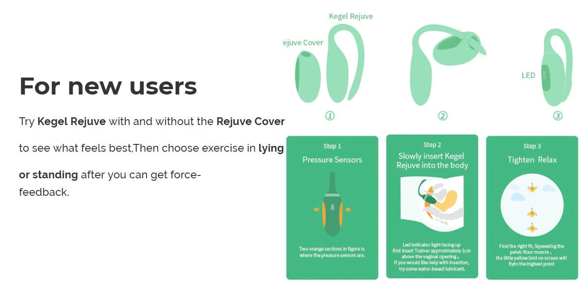Magic Motion Rejuve FitCute App-Controlled Smart Kegel Trainer
