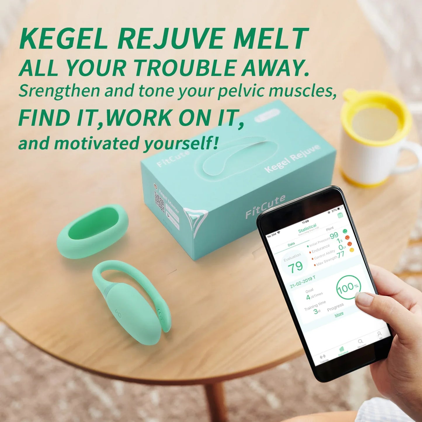 Magic Motion Rejuve FitCute App-Controlled Smart Kegel Trainer