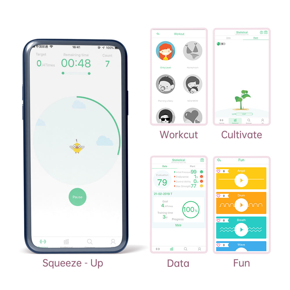 Magic Motion Rejuve FitCute App-Controlled Smart Kegel Trainer