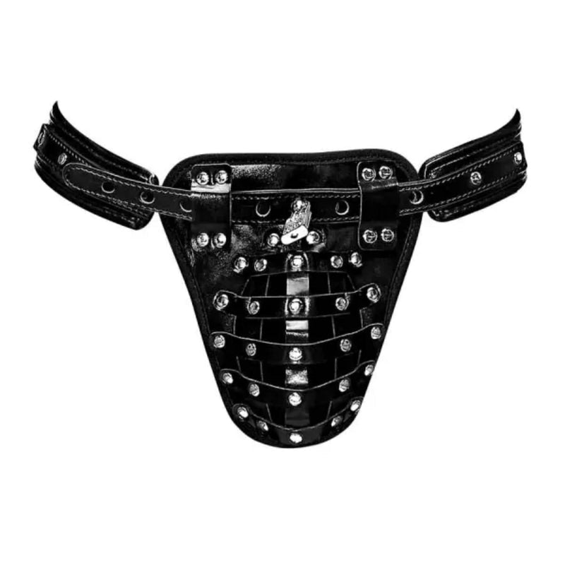 Male Power Faux Leather Taurus Adjustable Buckle Chastity
