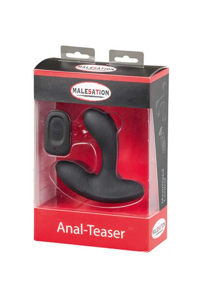 Malesation Anal-Teaser Remote Control 11 Functions Black [Clearance SALE*]