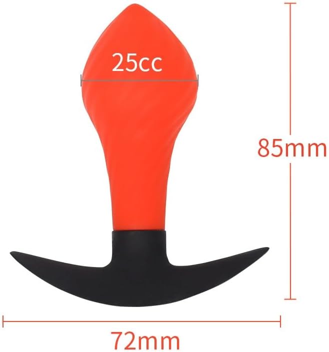 Manual Inflatable Butt Plug Kit with Steel Ball Weight