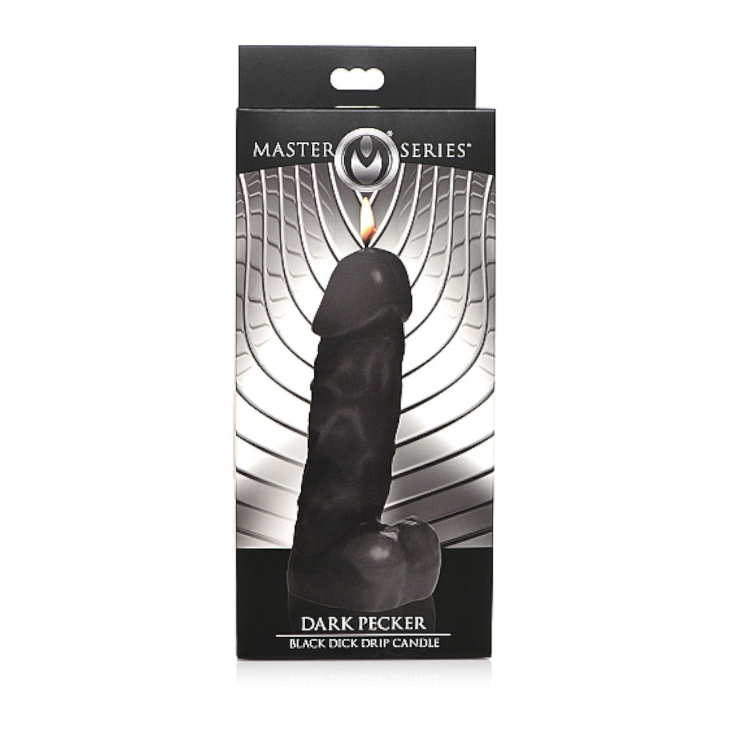 Master Series Dark Pecker Black Dick Drip Candle