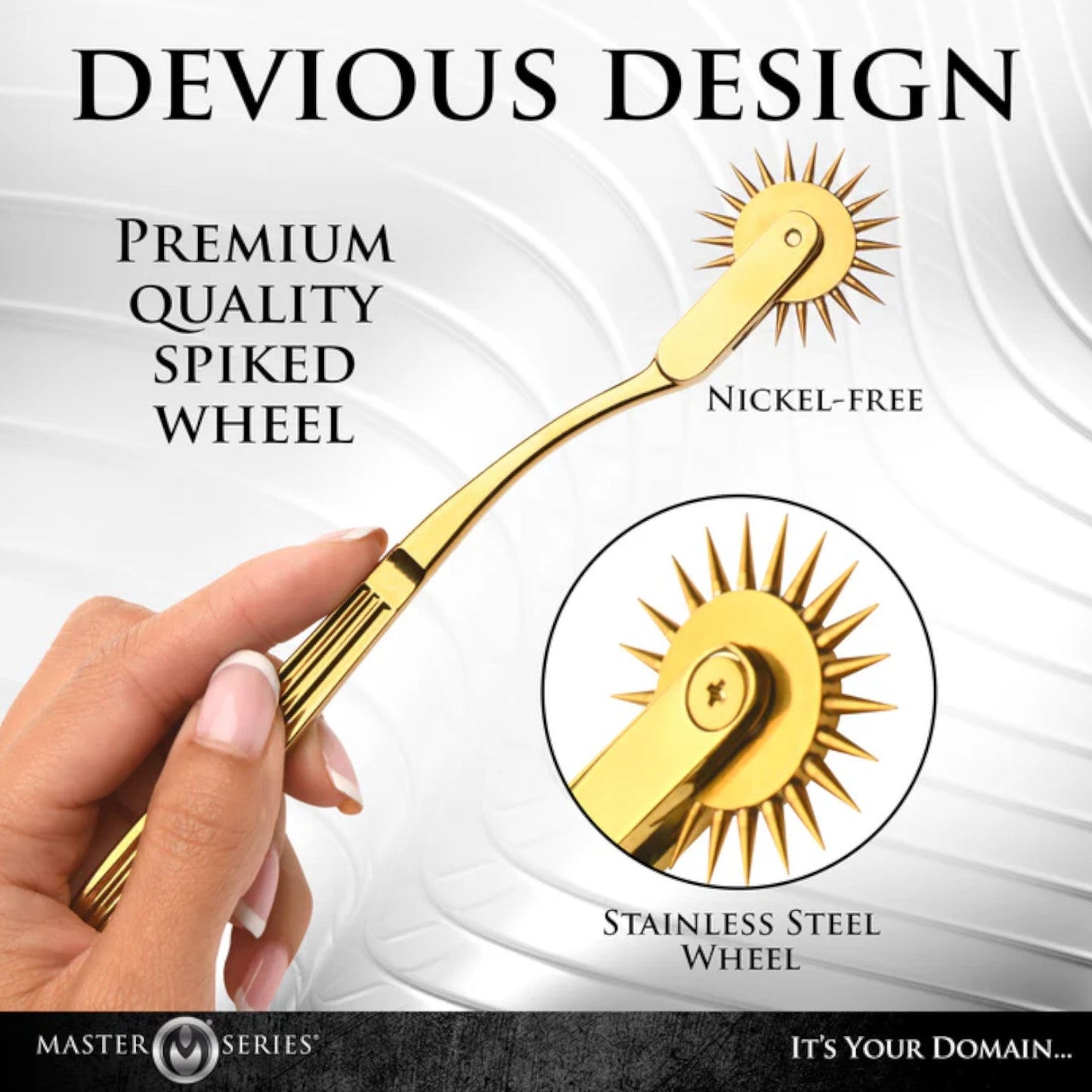 Master Series Gold Sensation Wartenberg Wheel