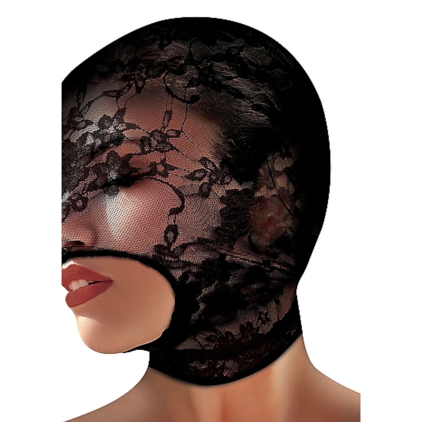 Master Series Lace Seduction Bondage Hood