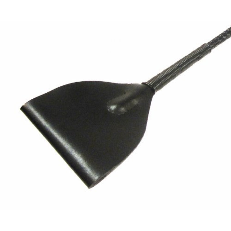Master Series Mare Black Leather Riding Crop