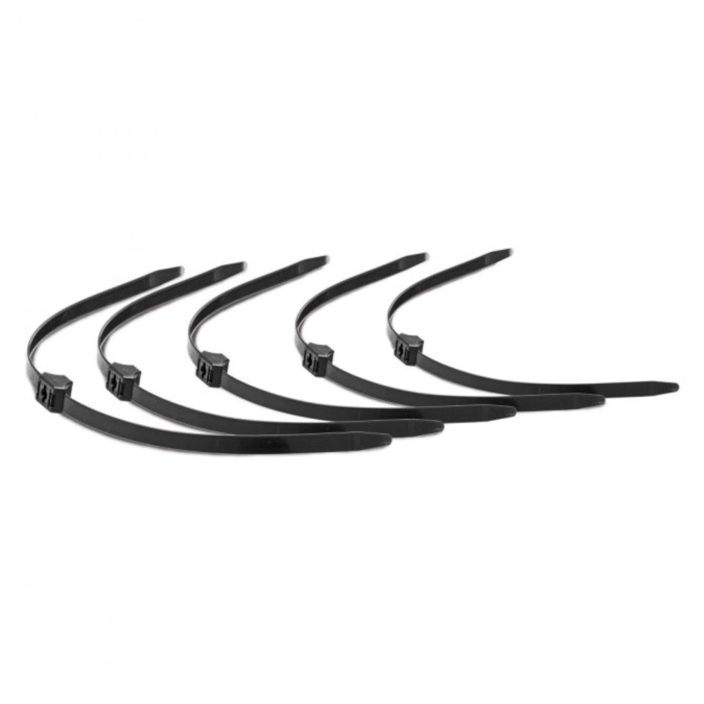 Master Series Misbehaved Black Zip Tie Police Cuffs 5 Pack