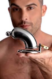 Master Series Armor Chastity Cage With Removable Urethral Insert [Clearance SALE*]