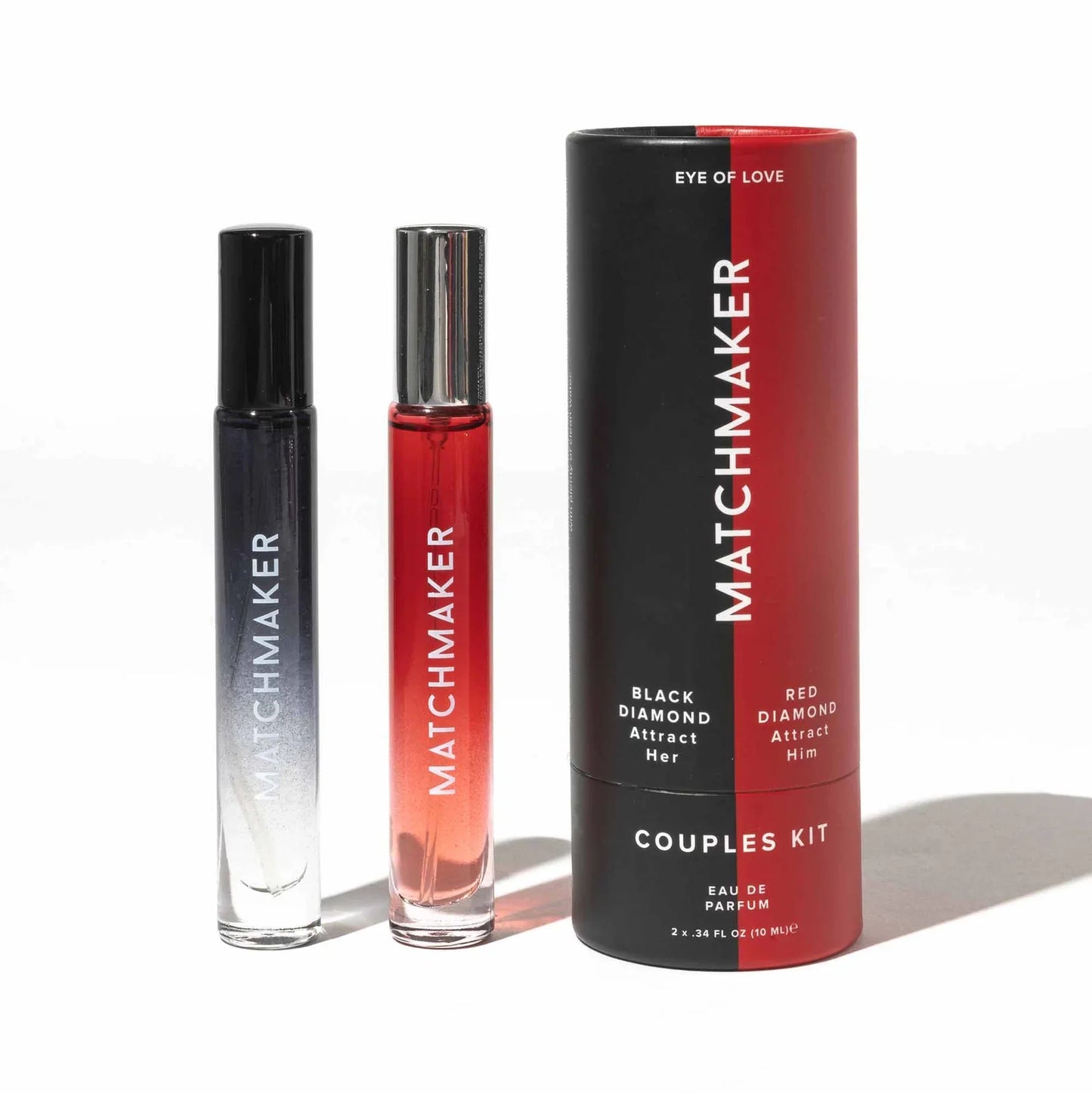 Eye of Love Matchmaker Attract Her & Him Couples Kit Travel Size 2-Piece x 10ml