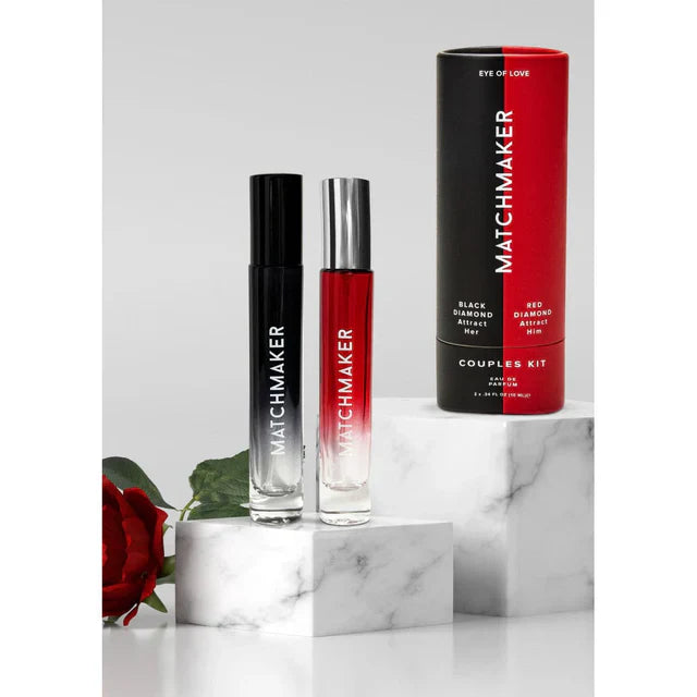 Eye of Love Matchmaker Attract Her & Him Couples Kit Travel Size 2-Piece x 10ml