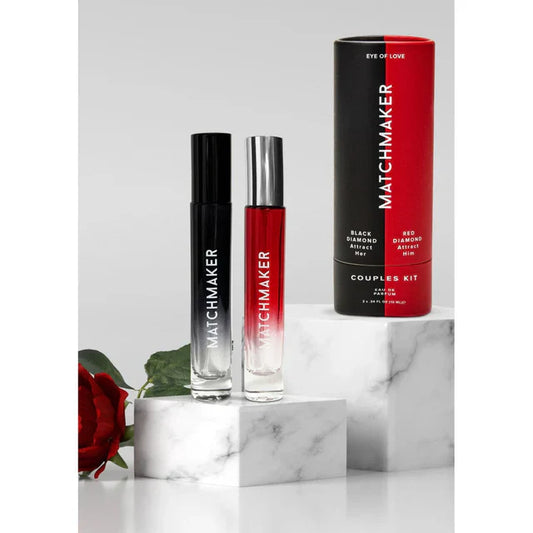 Eye of Love Matchmaker Attract Her & Him Couples Kit Travel Size 2-Piece x 10ml