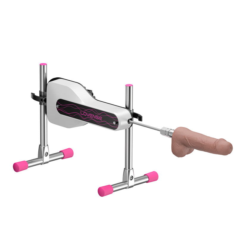 Lovense App-Controlled Thrusting Mini Sex Machine (Provide with "Safet