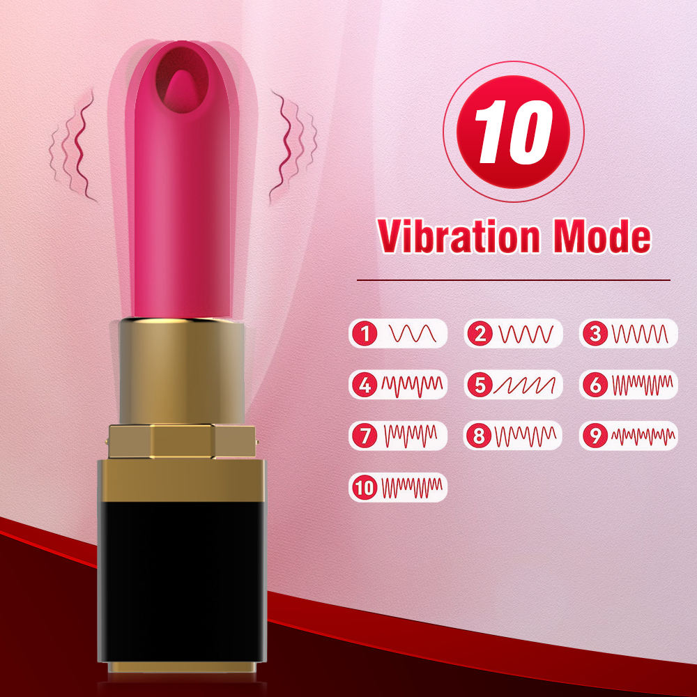 Mini Tongue Lipstick Vibrator