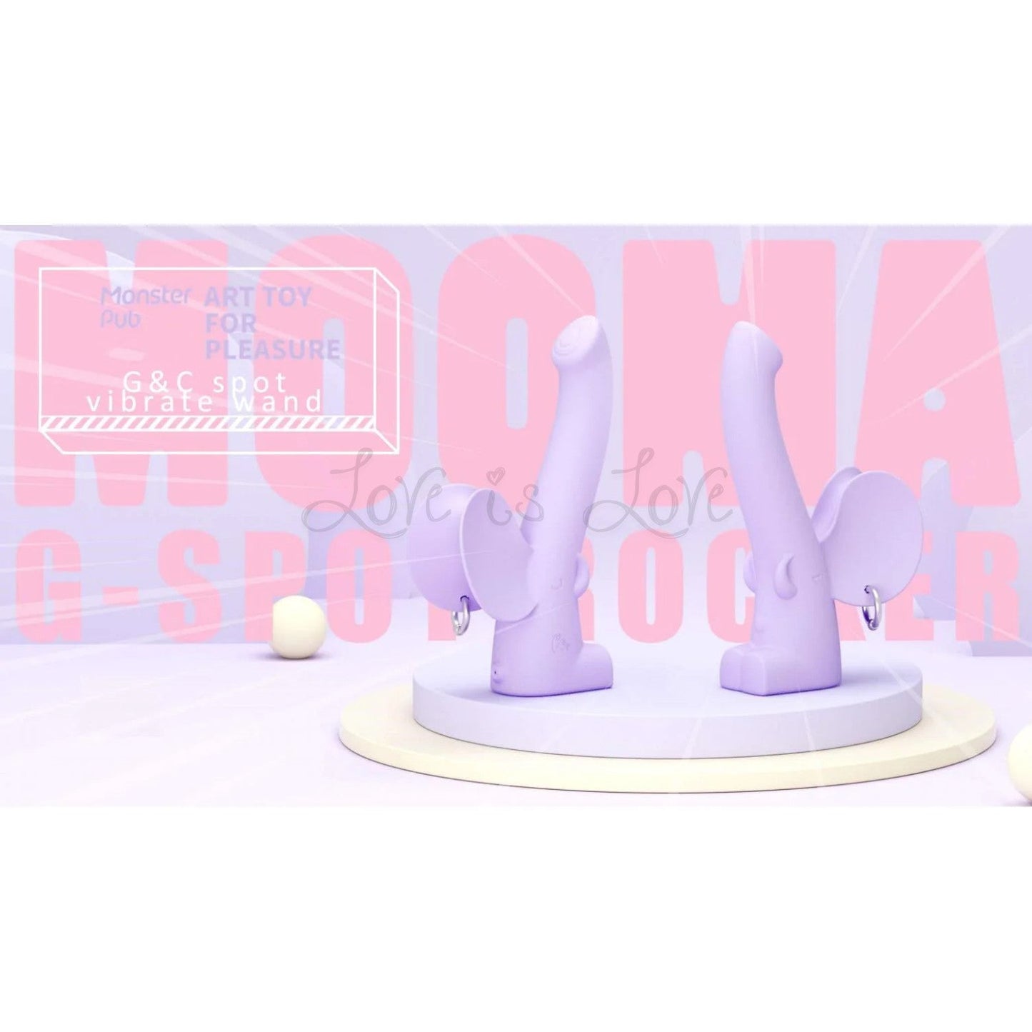 Monster Pub Mooma Smart Heating G-spot Massager Purple
