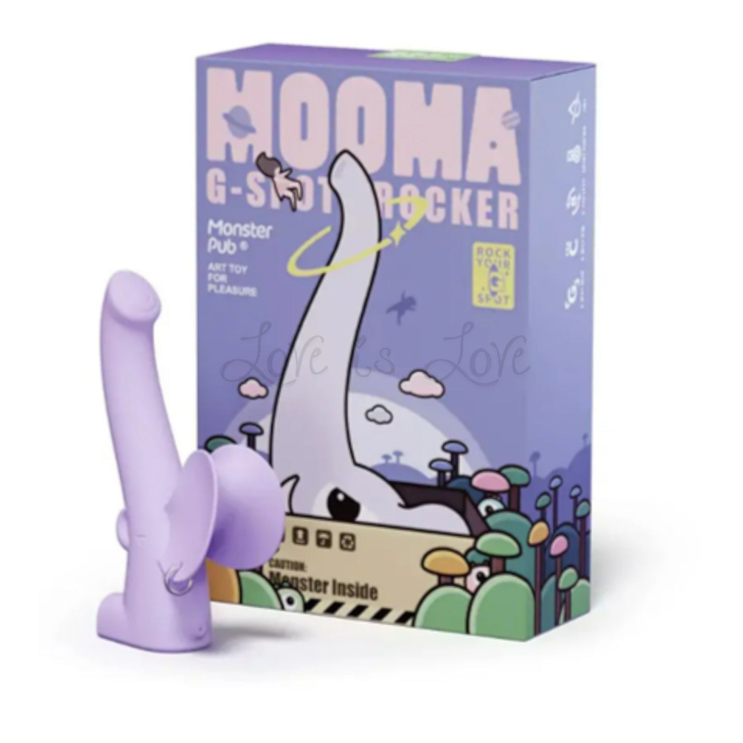 Monster Pub Mooma Smart Heating G-spot Massager Purple