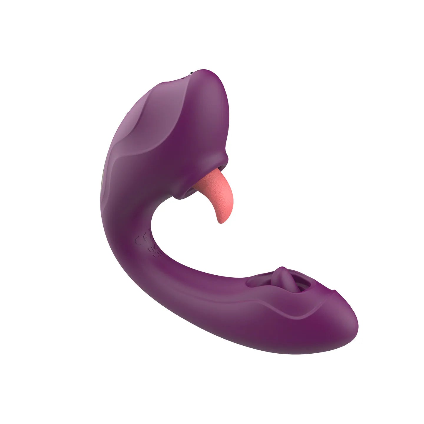 MyToys MyLicker Dual-Head Tongue Licking Vibrator Purple