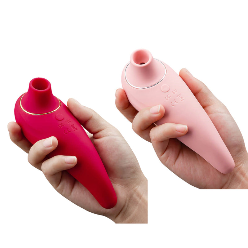 MyToys Seahorse Air Pulse Stimulation and G-Spot Vibrator Red or Sakura (Dual Use)