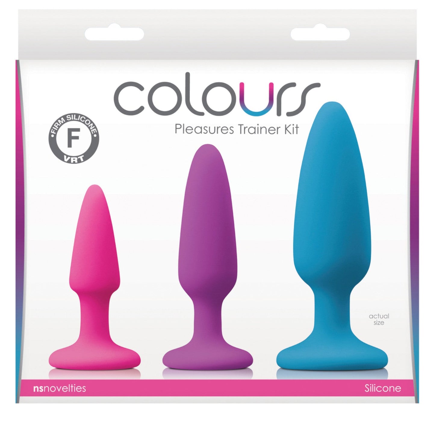 NS Novelties Colours Pleasures Trainer Kit Anal Plug