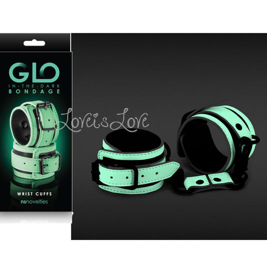 NS Novelties GLO Bondage Wrist Cuff