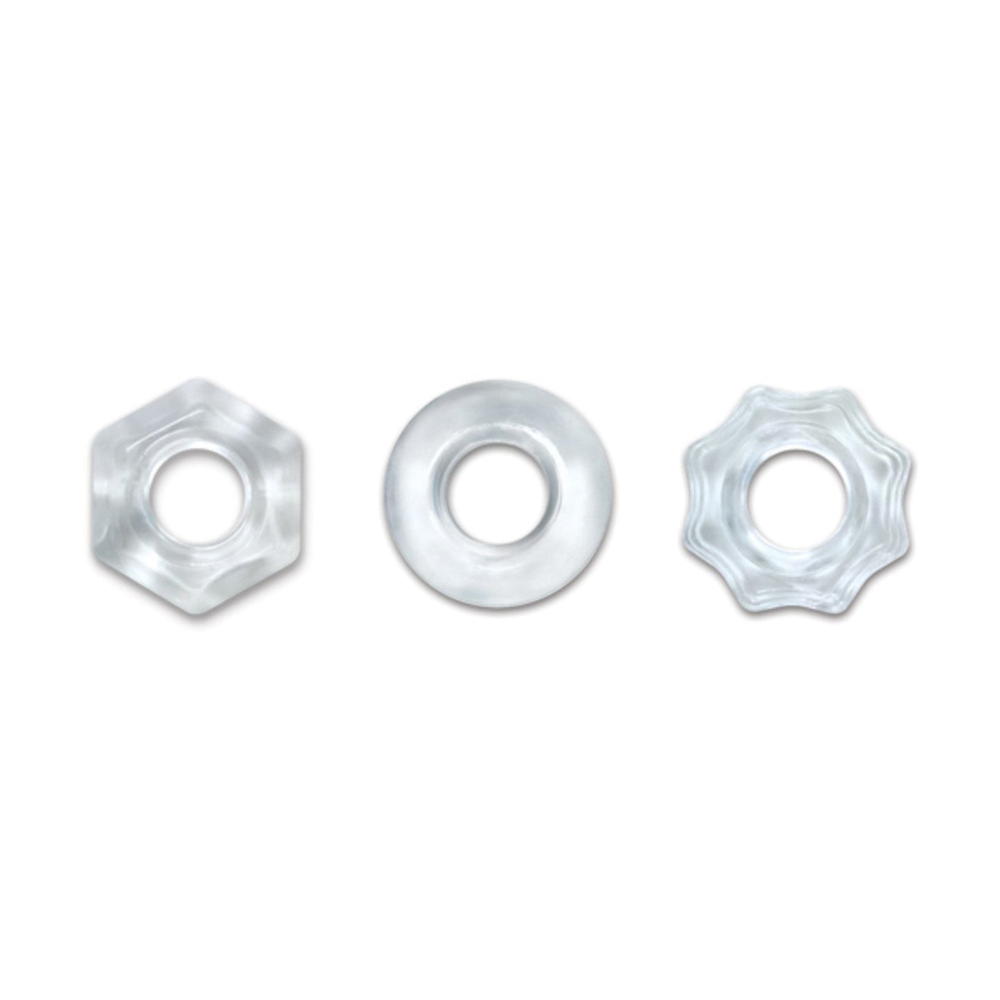 NS Novelties Renegade Chubbies Cock Ring Clear