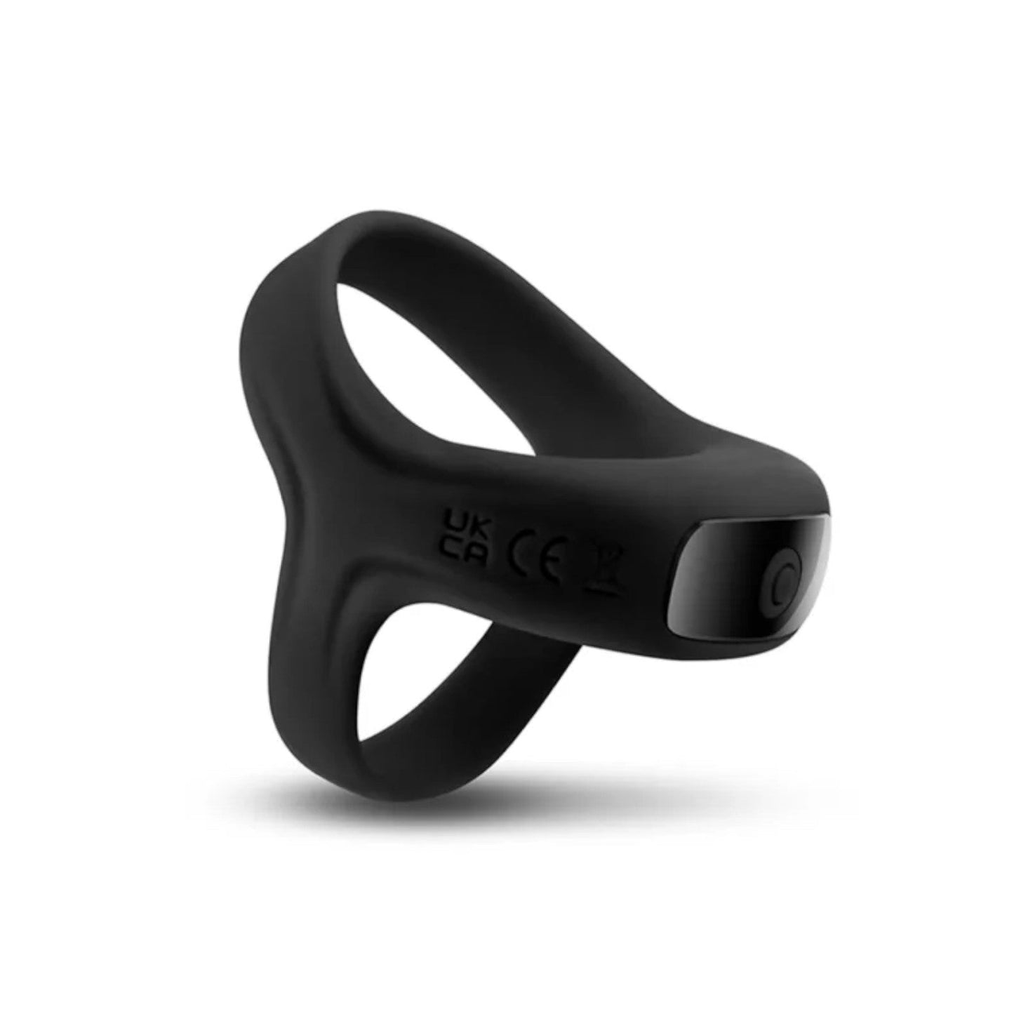 NS Novelties Renegade Emperor Vibrating Silicone Ring Black