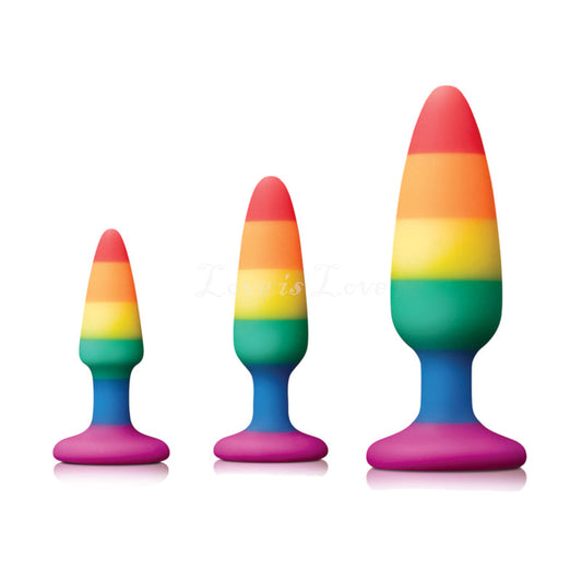 NS Novelties Colours Pride Edition?Pleasure Plug Rainbow