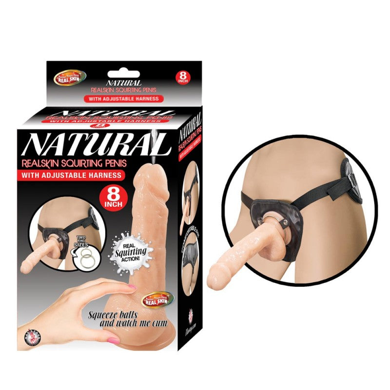 Nasstoys Realskin Squirting Penis with Adjustable Harness (Pre-Order I