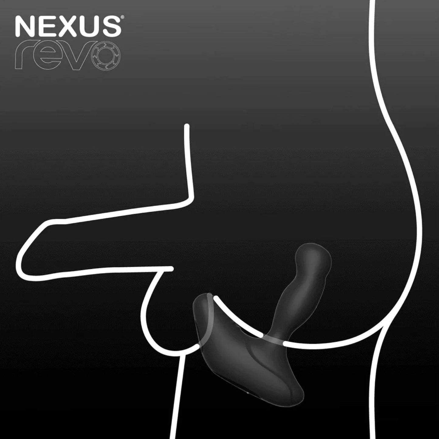 Nexus Revo Stealth Rotating Prostate Massager Bluetooth App Enabled and Remote Controlled (Latest Edition)