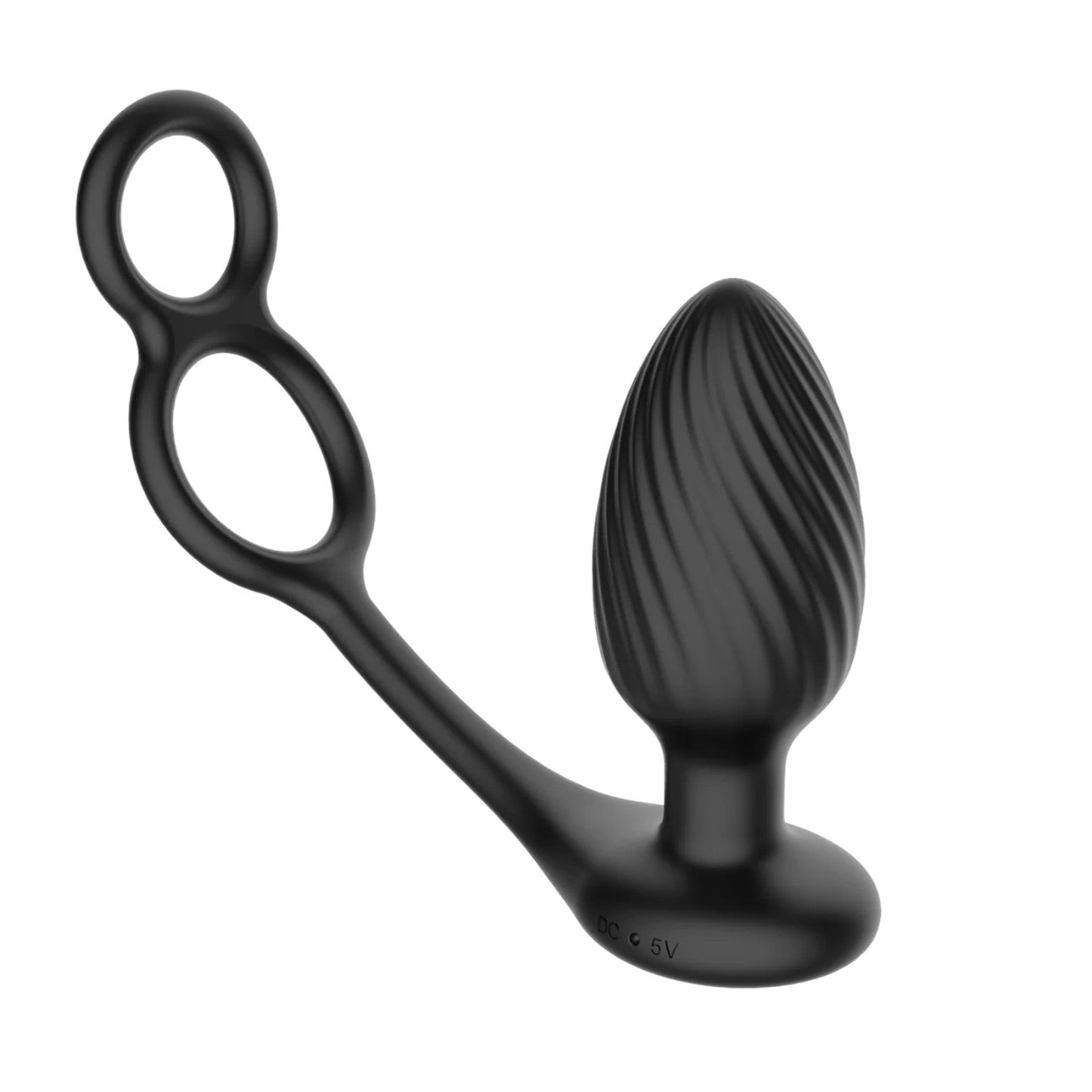 Nexus Tornado Rotating and Vibrating Butt Plug With Cock & Ball Ring