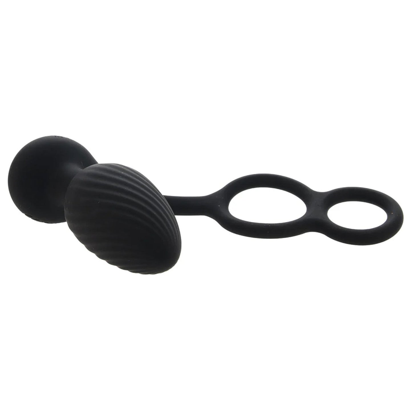 Nexus Tornado Rotating and Vibrating Butt Plug With Cock & Ball Ring