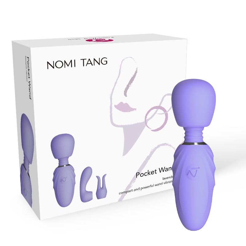 Nomi Tang Pocket Wand Mini Massager With 2 Attachments [Authorized Dealer]