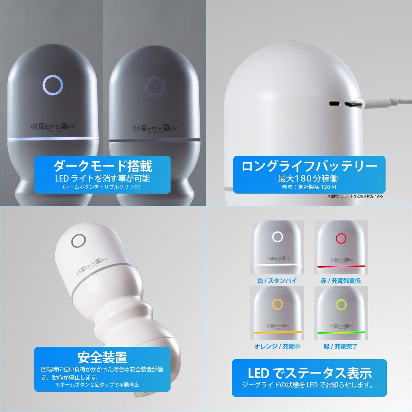 Japan Enjoy Toys Men's Max G-Glide Roller Masturbation Cup Power Unit