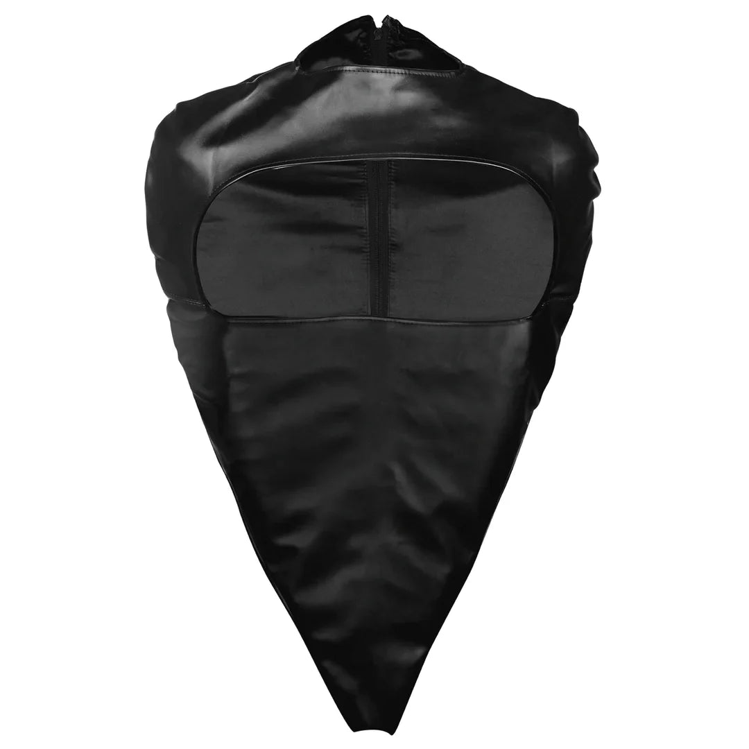 Shots Ouch! Xtreme Zip-Up Full Arm and Shoulder Sleeve Restraint Black