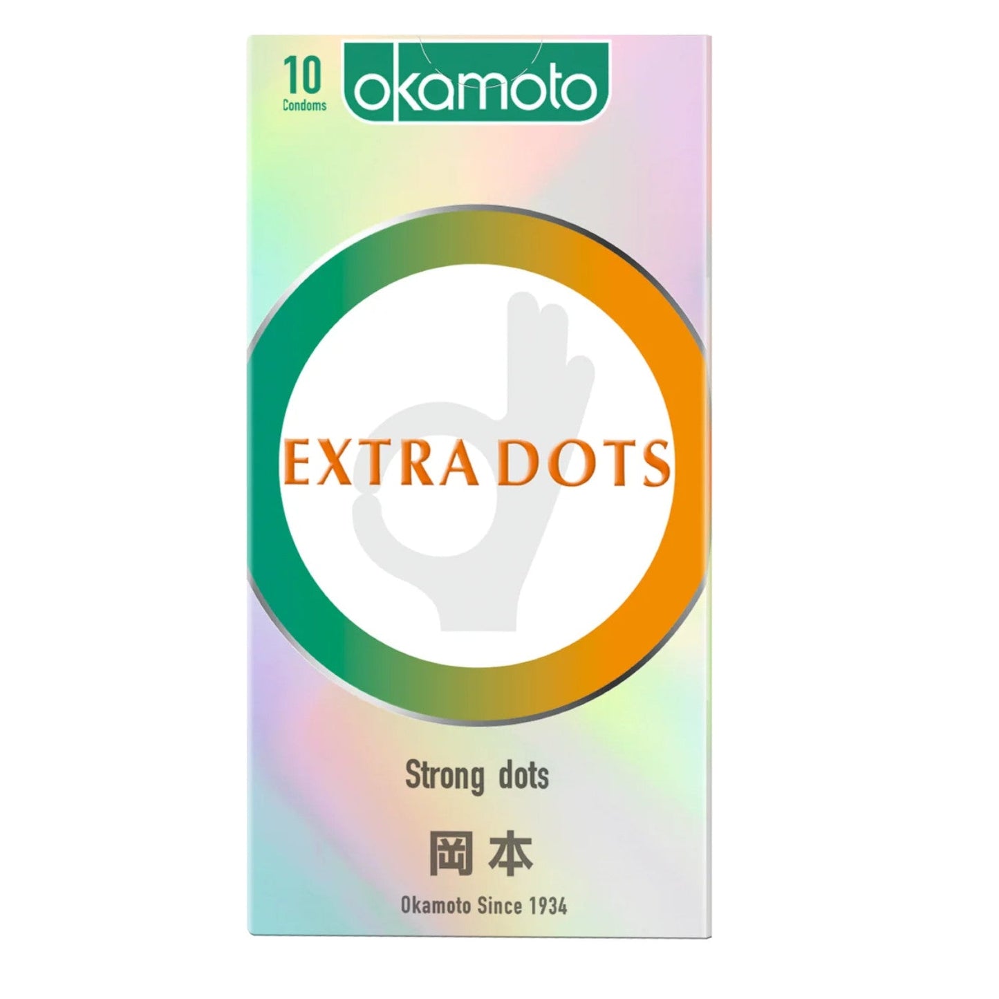 Okamoto OK Extra Dots Condoms 10pcs