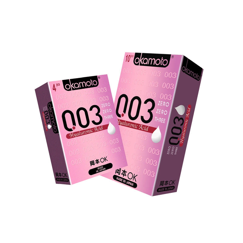 Okamoto 0.03 World's Thinnest Condom With Hyaluronic Acid