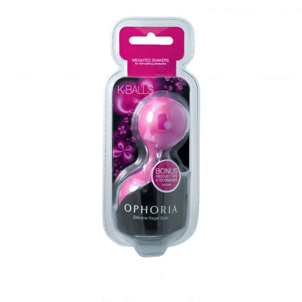 Ophoria Silicone Kegel Exercise Balls Pink [Clearance SALE*]