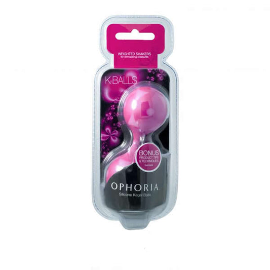 Ophoria Silicone Kegel Exercise Balls Pink [Clearance SALE*]