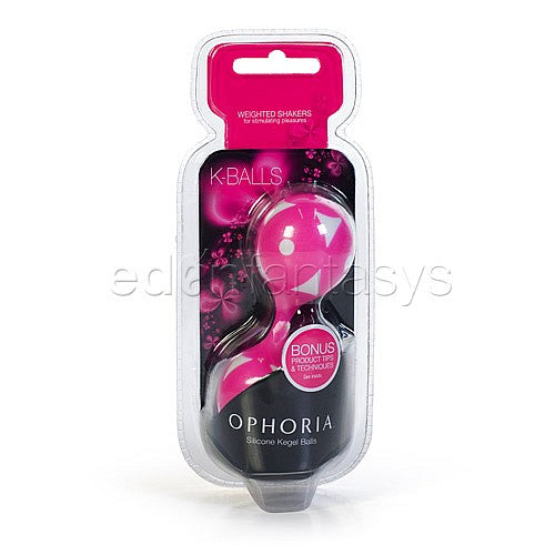 Ophoria Silicone Kegel Exercise Balls Pink [Clearance SALE*]
