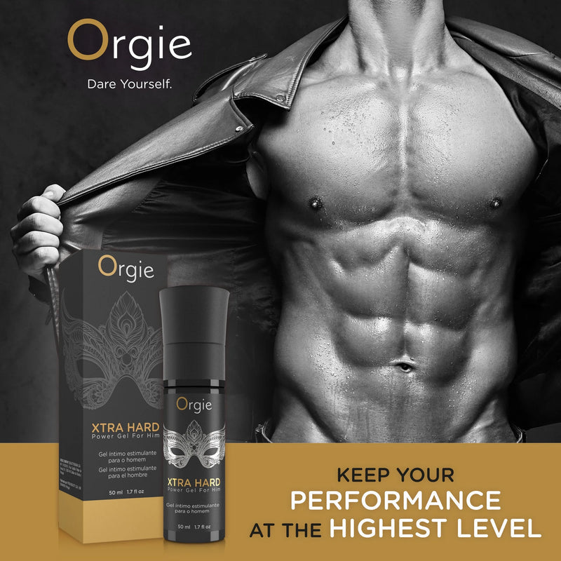 Orgie Xtra Hard Power Gel For Him 50 ML 1.7 FL OZ
