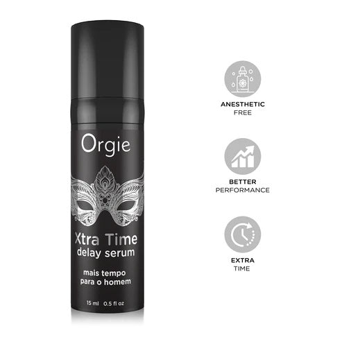 Orgie Xtra Time Delay Silicone Serum 15 ml 0.5 FL OZ