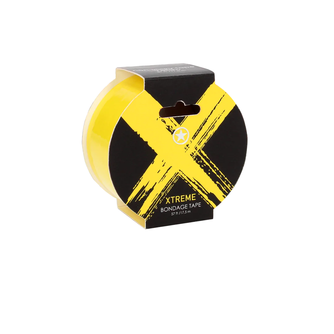 Shots Ouch! Xtreme Bondage Tape 57ft / 17.5 m Yellow