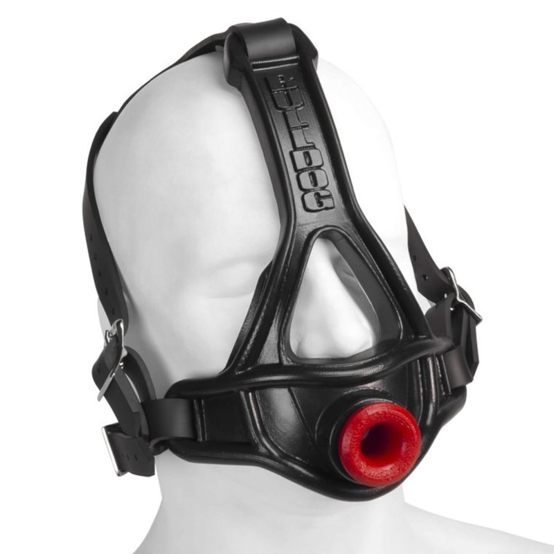 Oxballs Bulldog Silicone Head Harness Gag Black/Red [Limited Time Offer]